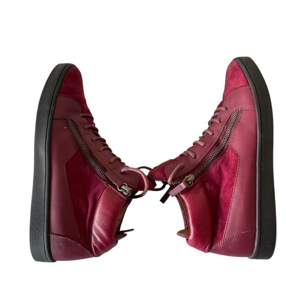 GIUSEPPE ZANOTTI Breks Womens Mid-Top Sneakers Size:39.5/US:9 - Picture 4 of 8